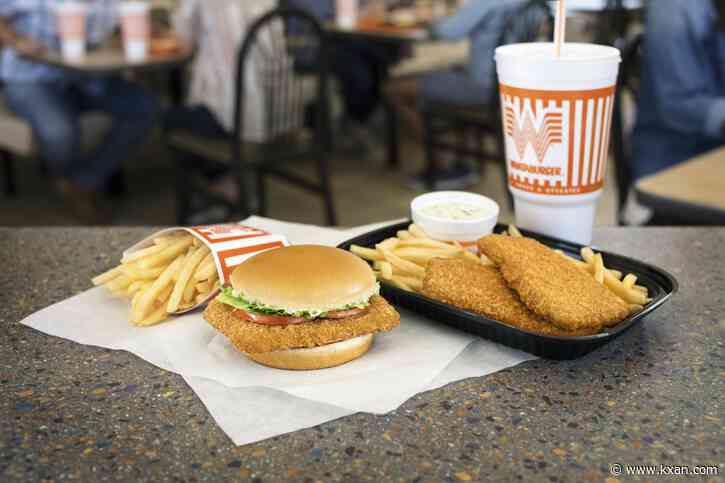 Whataburger brings back fish sandwich for Lenten season