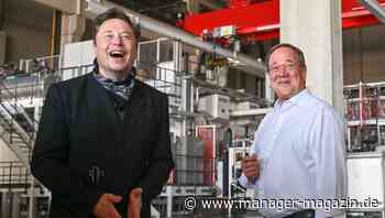 Elon Musk: Tesla dampft Batterie-Pläne für Gigafabrik Grünheide ein