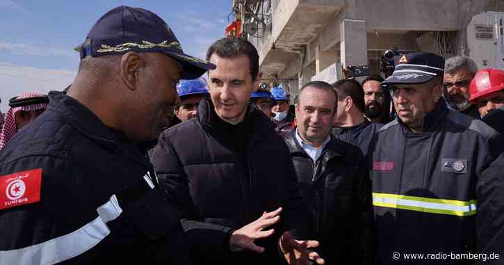 Etwas Bühne für Assad: Syriens Präsident nach den Erdbeben