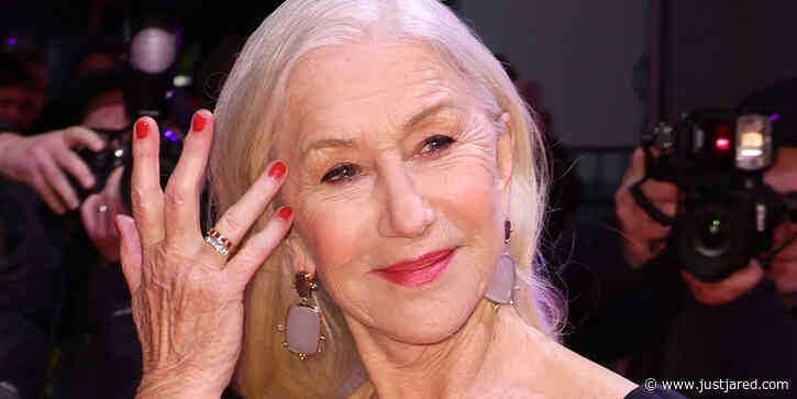 Helen Mirren Wears Her Hair Down In Rare Move For 'Golda' Premiere in Berlin