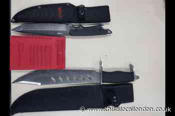 Two arrested at Merton College after knives seized by police