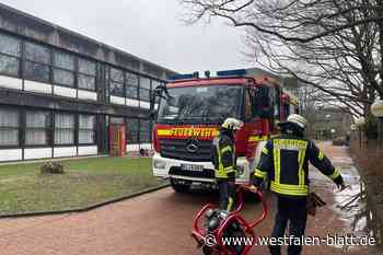 Feueralarm in Bielefelder Gesamtschule