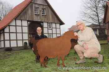Schafe aus Stahl von den Sennehöfen