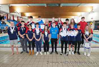 Watford Swimming Club win 134 medals at Herts County Championships