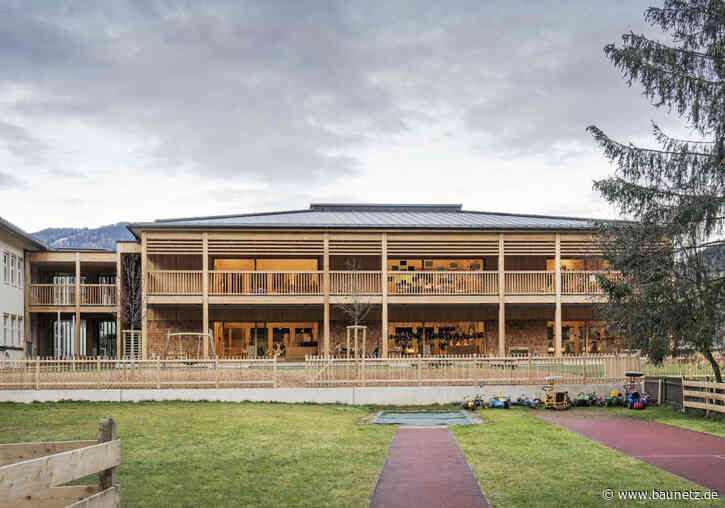 Holz in Holz - Kindergarten von LP Architektur in Reitdorf