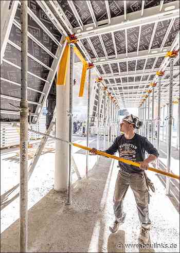 PERIs neue Wege beim Schalen von Ortbetondecken