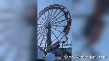 ‘It Just Felt Kind of Different': Video Shows Florida Ferris Wheel Riders Stuck Upside Down