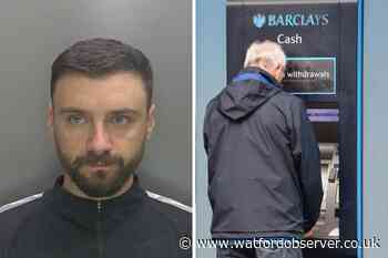 Radlett ATM fraudster jailed after thousands stolen