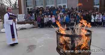 Northbrook church ushers in Lenten season with ritual burning of palm fronds