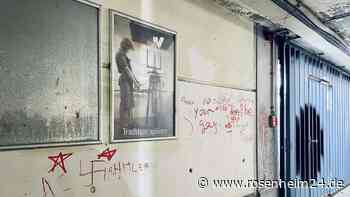 Nazi-Schmierereien in Waldkraiburger Tiefgarage entdeckt: Das droht den Tätern