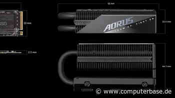 Gigabyte Aorus Gen5 10000: PCIe-5.0-SSD trägt bei Kühler und Cache dick auf (2. Update)
