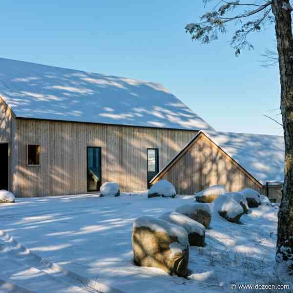 Elizabeth Roberts combines two buildings into one for a Catskills ski house