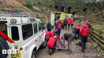 Boy, 7, hurt in 30ft plunge in Rivington