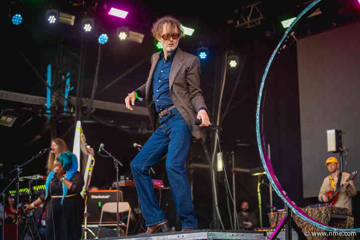 Check out Jarvis Cocker dressed in the style of various British Rail train tickets