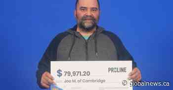 Cambridge, Ont. construction worker wins $80K after pulling off 12-game Proline parlay
