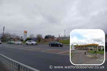 Demolishment of Shell petrol station at The Dome roundabout