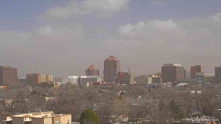 Health Alert issued in Albuquerque due to blowing dust