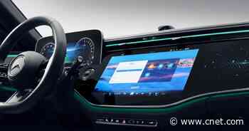 TikTok, Zoom Apps Coming to 2024 Mercedes-Benz E-Class' Massive Superscreen     - CNET