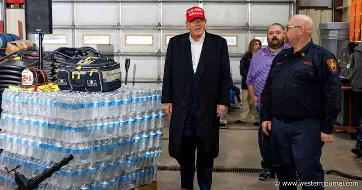 Trump Steps Up After Biden Failure, Brings Truckloads of Gifts to the Citizens of East Palestine