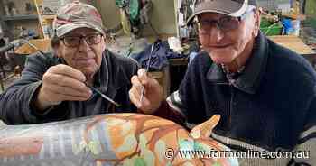 Landmark ag art has a spruce up