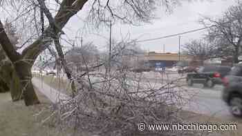 Suburban Businesses Weather Power Outages During Ice Storm