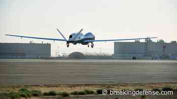 Navy information warfare boss eyeing increased presence in MQ-4C Triton ops