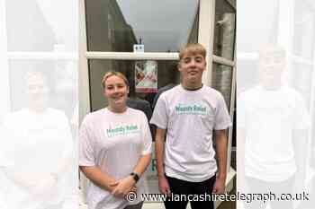 Mother and son running Ron Hill 10k for Accrington's Maundy Relief