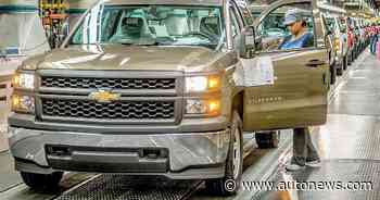 GM to idle Indiana truck plant for 2 weeks to manage inventory