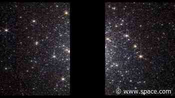 James Webb Space Telescope reveals packed stars in Milky Way's oldest cluster (photos)