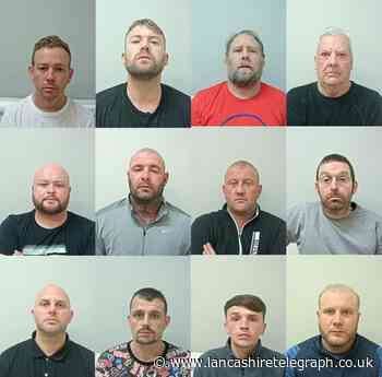 12 jailed for a total of almost 100 years for drugs offences
