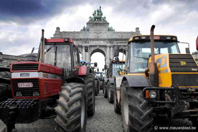 Protestactie landbouwers moet Vlaamse ministers wakkerschudden: “We trekken met minstens 1000 tractoren naar Brussel”