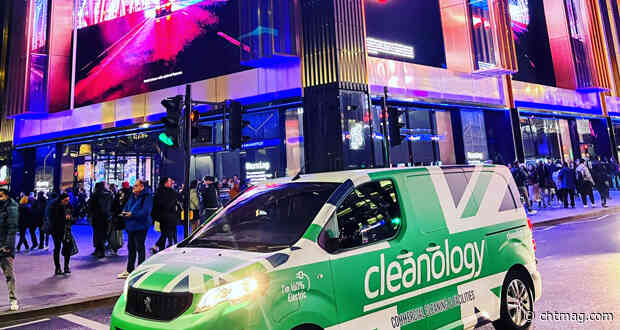 Cleanology services new entertainment district lighting up London