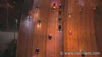Woman Killed While Crossing Lanes of I-95 in Northwest Miami: FHP