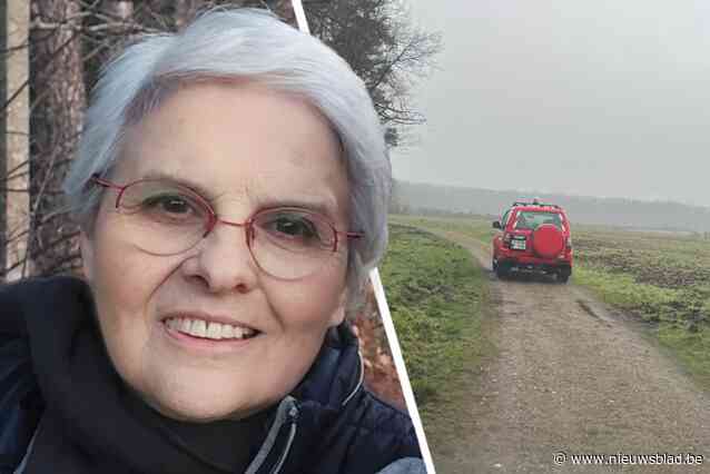 Grote zoekactie naar vrouw (75) met dementie in Eisden: “Controleer je tuin en garage”