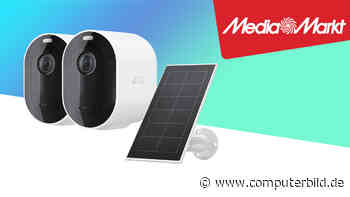 Arlo-Angebot: Günstiges Set aus Sicherheitskameras und Solarpanel