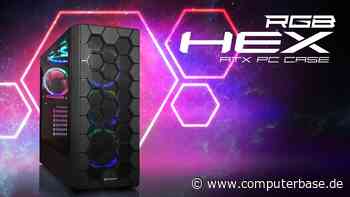 Sharkoon RGB Hex: Sechs Lüfter im Midi-Tower mit Sechseck-Verzierung