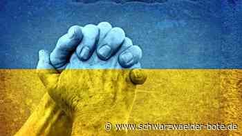 Ein Jahr Ukraine-Krieg: Zerstörung, Leid und  Flucht – tägliche Friedensgebete in Ostelsheim