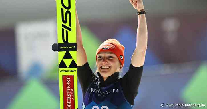Erstmals Gold: Skispringerin Althaus krönt sich in Planica