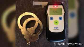 Alleged impaired driver abandons car after crashing into fence in Barrie