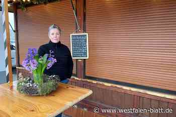 Grillhütte in Werther wird abtransportiert