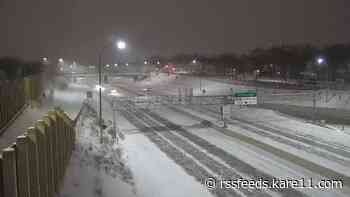 Drivers asked to stay home as road conditions deteriorate Thursday morning