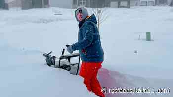PHOTOS: February blizzard blankets Minnesota