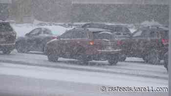 Morning commute could be tough with snow, gusting winds