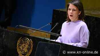 Ukraine-Krieg: Baerbock fordert vor UN klares Signal gegen Putin