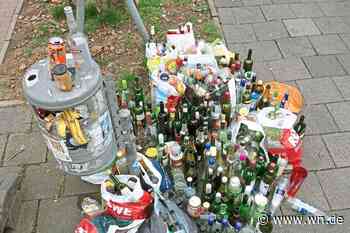 Aufschrei der   Müllabfuhr: AWM-Chef fordert Glasverbot