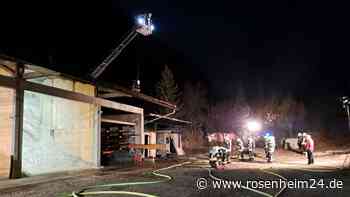 Unterstützung aus Kufstein: Feuerwehren bei Brand in Kiefersfelden gefordert