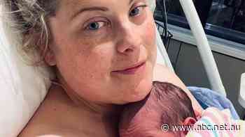 After her waters broke, Rebecca sat in traffic for 1.5 hours to drive herself to hospital