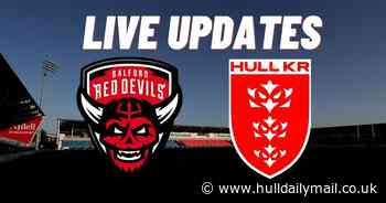 Salford Red Devils v Hull KR LIVE: Team news and build-up from the Salford Stadium
