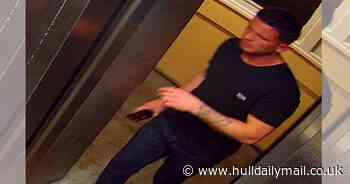 Police investigating reported rape on Adelaide Street in Hull release CCTV of man in black with tattoo