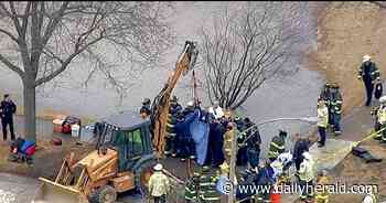 Westmont worker dies after being trapped in a water main vault